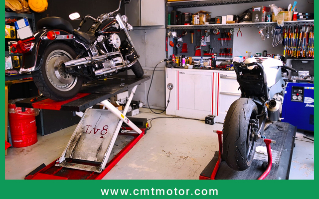 facciata frontale (MI) - Officina Milano moto - CMTmotor